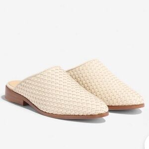 Nisolo Ama Woven Mule‎ - Color Bone